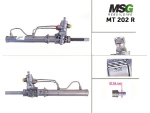 MT202R (SMI) Рулевая рейка с ГУРMitsubishi Carisma 95-04 Mitsubishi Space Star 98-12