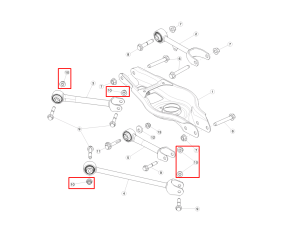 147837800A (TESLA) Гайка автомобільна M12-1.75Tesla Model Y 20- Tesla Model 3 18-