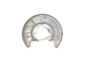 104466700A (TESLA) Защита диска тормозного заднего левого -22Tesla Model Y 20- Tesla Model 3 18-23