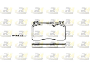 21200.10 (ROADHOUSE) Колодки тормозные дисковые передниеRange Rover Sport 05-13 Range Rover 02-12