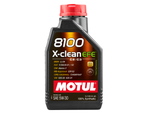 814001 (MOTUL) Масло моторное 5W-30 синтетика 1 л MOTUL 8100 X-CLEAN EFE C2/C3 SN