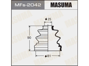 MFS2042 (MASUMA) Пильник шруса внутрішнійHyundai Sonata EF 98-04 Hyundai Coupe 02-09 Mitsubishi Pajero II 91-99