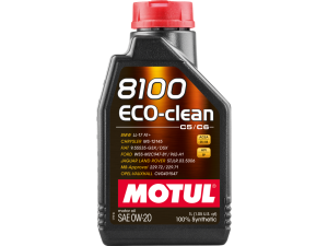 108813 (MOTUL) Масло моторное 0W-20 синтетика 1 л Motul 8100 ECO-clean C5/C6 SP