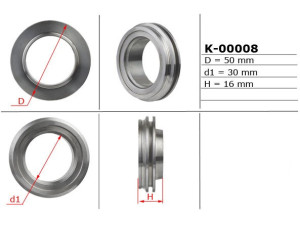K-00008 (EMMETEC) Поршень штока рулевой рейки 30,00/50,00/16,00Jeep Commander 05-10 Jeep Grand Cherokee 05-10