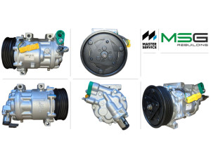 SD7C16-1301F (SANDEN) Компрессор кондиционераRenault Latitude 10-15 Peugeot 508 10-18 Citroen C5 08-19
