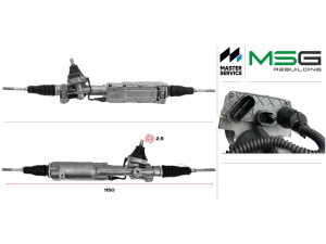 AU402.NL00.RT (ZF) Рулевая рейка с ЭУРAudi A8 10-18 Audi A7 10-18 Audi A6 11-18