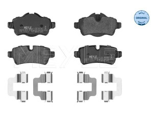 0252 428 917 (MEYLE) Колодки тормозные дисковые задние комплектMini Clubman R55 05-14 Mini Hatch R50 00-06 Mini Hatch R56 07-14