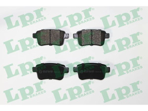 05P1487 (LPR) Колодки тормозные дисковые задние
