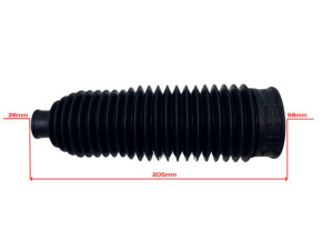 AU211DUSTER (MSG) Пыльник рулевой рейки левыйVW Passat B5 96-05 Audi A6 04-11 Skoda Superb 01-08