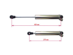 CI205CYLINDER (MSG) Гидроцилиндр рулевой рейкиPeugeot Partner 96-08 Citroen Xsara Picasso 99-10 Citroen Berlingo 96-08