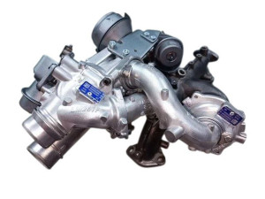 10009500070 (GREAT WALL) Турбина Bi-Turbo в сбореHaval H9 14- Haval H8 13-18 Haval H6 11-
