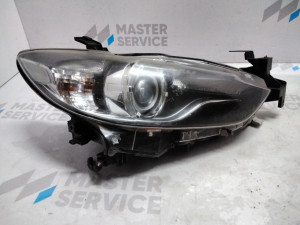 GJH451031E (MAZDA) Фара правая линза ксенон с электрокорректором Англия -15Mazda 6 12-
