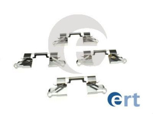 420243 (ERT) Скоба крепления тормозной колодки пружинная комплектFiat Fullback 16-19 Nissan Navara 05-15 Mitsubishi L200 06-15
