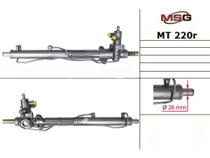 MT220R (KOYO) Рулевая рейка с ГУРMitsubishi Galant 92-96