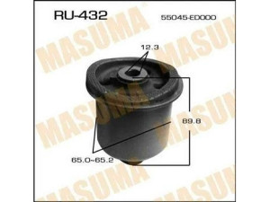 RU-432 (MASUMA) Сайлентблок балки заднейNissan Micra 03-10 Nissan Micra 10-17 Nissan Note 05-12