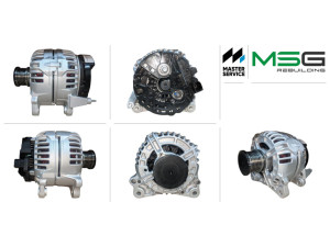 0124525146 (BOSCH) ГенераторVW Transporter T5 03-15 Audi A3 03-12 Skoda Superb 08-15