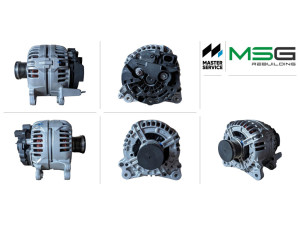 0124525201 (BOSCH) ГенераторVW Caddy III 04-15 Audi A3 03-12 Skoda Octavia A5 04-13