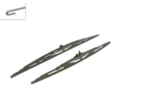 3 397 001 802 (BOSCH) Щетка стеклоочистителя комплект 600/530 ммVW Transporter T5 03-15 Mercedes-Benz C-Class W203 00-07 Volvo V70 00-07