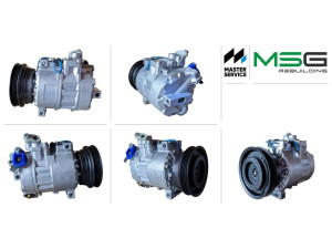 447100-7590 (DENSO) Компрессор кондиционераBMW 5 E39 97-04 BMW 7 E38 94-01 Opel Omega B 93-03