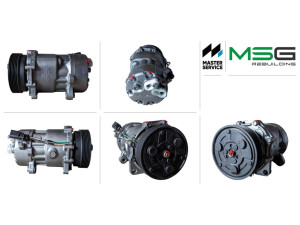 SD7V16-1215 (SANDEN) Компрессор кондиционераVW Caddy III 04-15 Audi A3 96-03 Skoda Octavia Tour 96-10