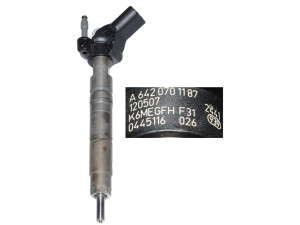 0445116026 (MSG Rebuilding) Форсунка дизель Bosch 3.0CDI 24VMercedes-Benz E-Class W212 09-16 Mercedes-Benz GLS X166 16-19