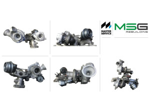 10009700164 (KKK) Турбина Bi-Turbo в сбореVolvo S60 10-18 Volvo V60 10-18 Volvo XC60 08-17