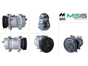 SD7V16-1142 (SANDEN) Компрессор кондиционераRenault Megane I 96-03 Volvo V40 96-04 Volvo S40 95-04