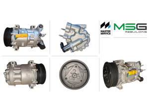 9648138680 (CITROEN/PEUGEOT) Компрессор кондиционераPeugeot 607 99-10 Peugeot 407 03-11 Citroen C5 08-19