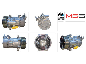 AC0259 (MSG) Компрессор кондиционераFiat Fiorino 07- Peugeot Bipper 08-17 Citroen Nemo 08-17