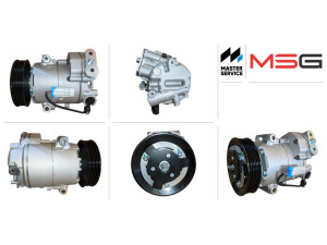 AC0186 (MSG) Компрессор кондиционераPeugeot Partner 08- Citroen Berlingo 08-18 Opel Astra J 10-15