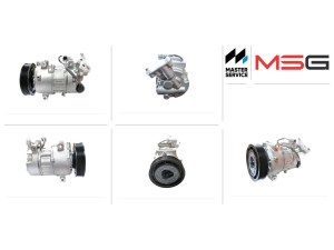 AC0237 (MSG) Компрессор кондиционераRenault Scenic III 09-16 Renault Megane III 09-16