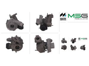 759171-0002 (GARRETT) ТурбинаRenault Scenic III 09-16 Renault Megane III 09-16 Nissan X-Trail T31 07-14