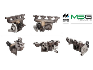 752233-0003 (GARRETT) ТурбинаFord Mondeo III 00-07 Jaguar X-Type 01-09