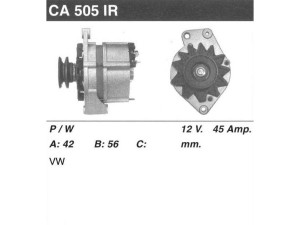 CA505IR (MSG Rebuilding) ГенераторVW Golf II 83-92 VW Passat B3-B4 88-96 VW Passat B2 81-88