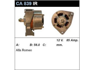 CA839IR (MSG Rebuilding) ГенераторAlfa Romeo 164 87-98